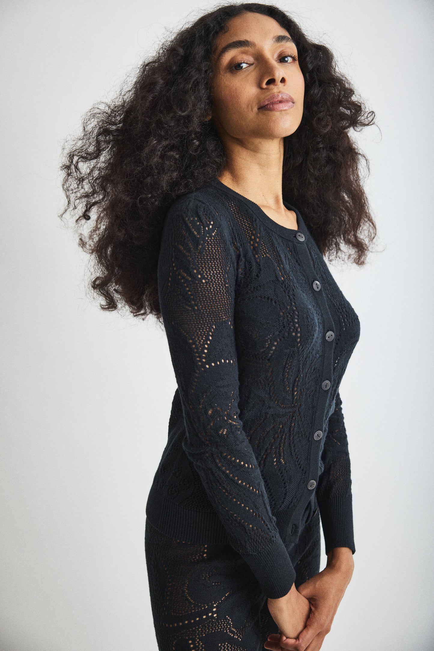 Lace Vignette Cardigan