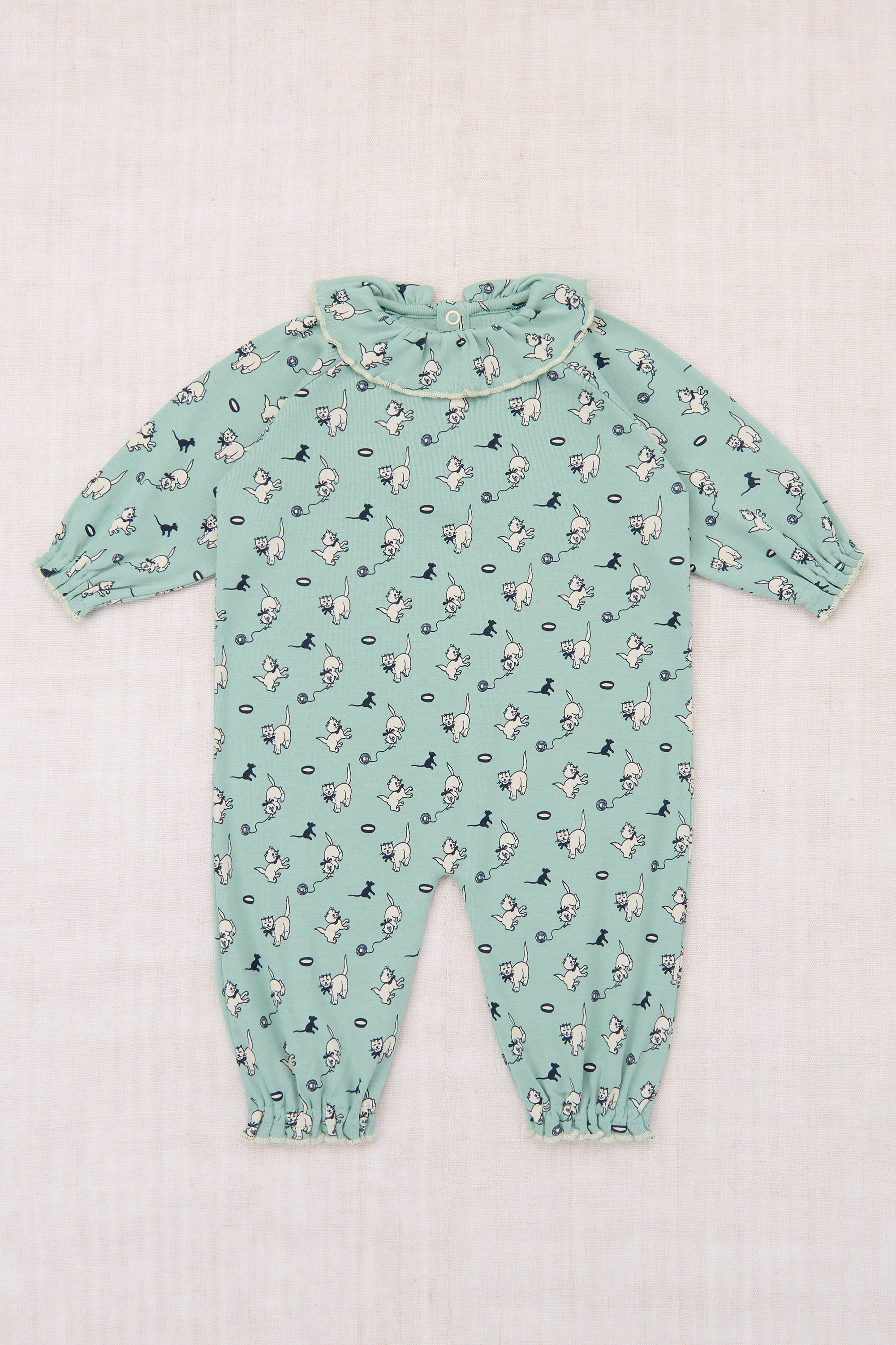 misha and puff  Layette ロンパース　12-18 misha and puff layette rib longies 12-18 misha&puff Layette