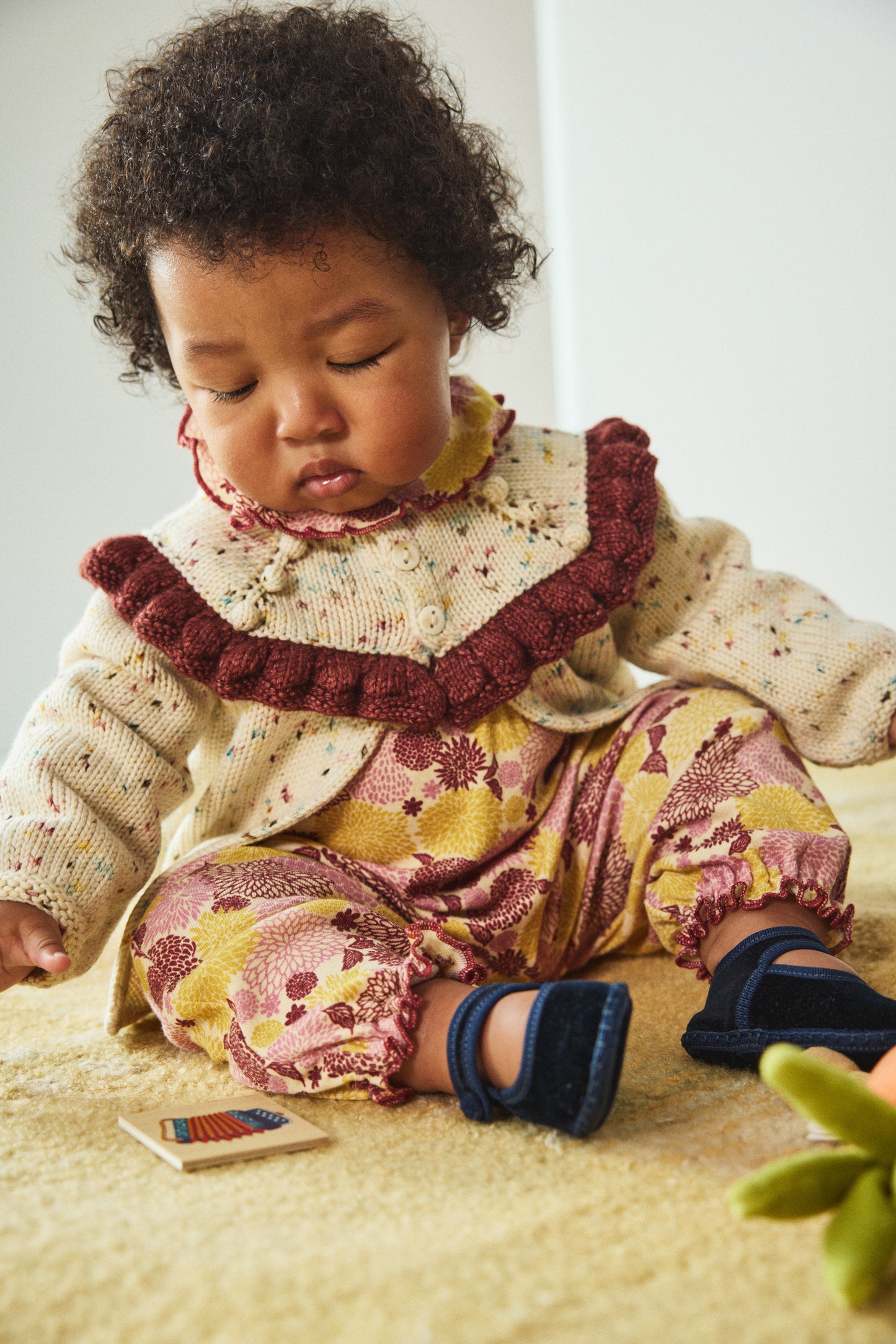 Baby Ruffle Cardigan