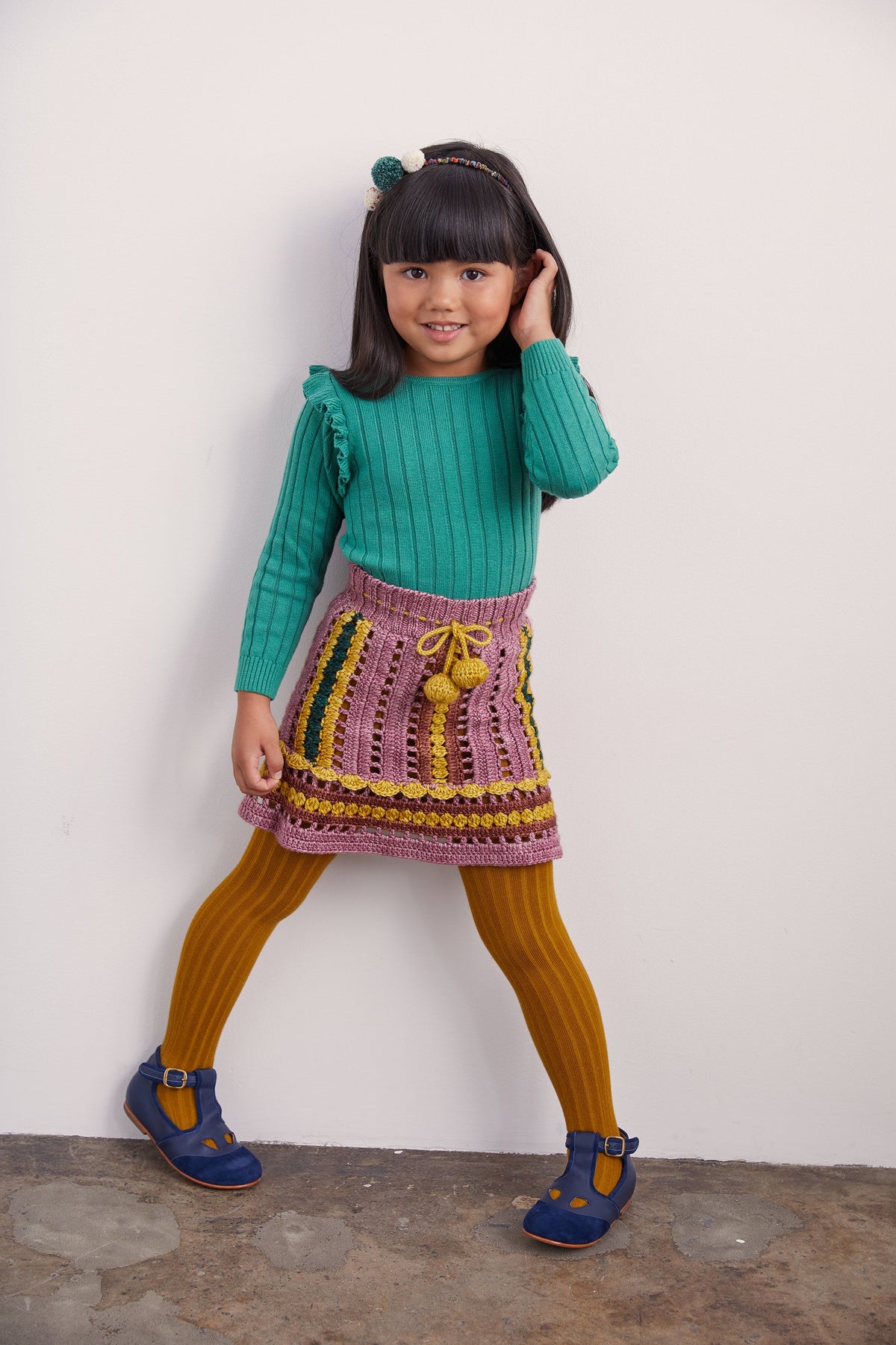 misha and puff crochet skating skirt