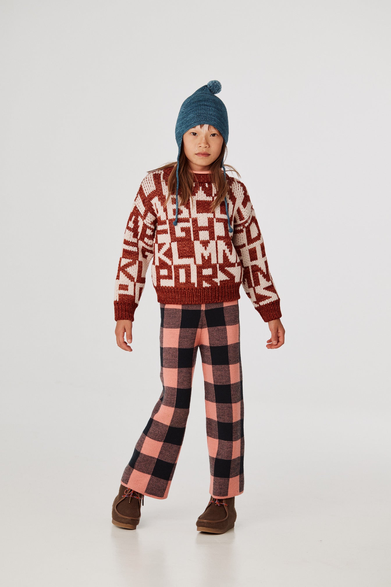 misha and puff alphabet sweater 2-3y