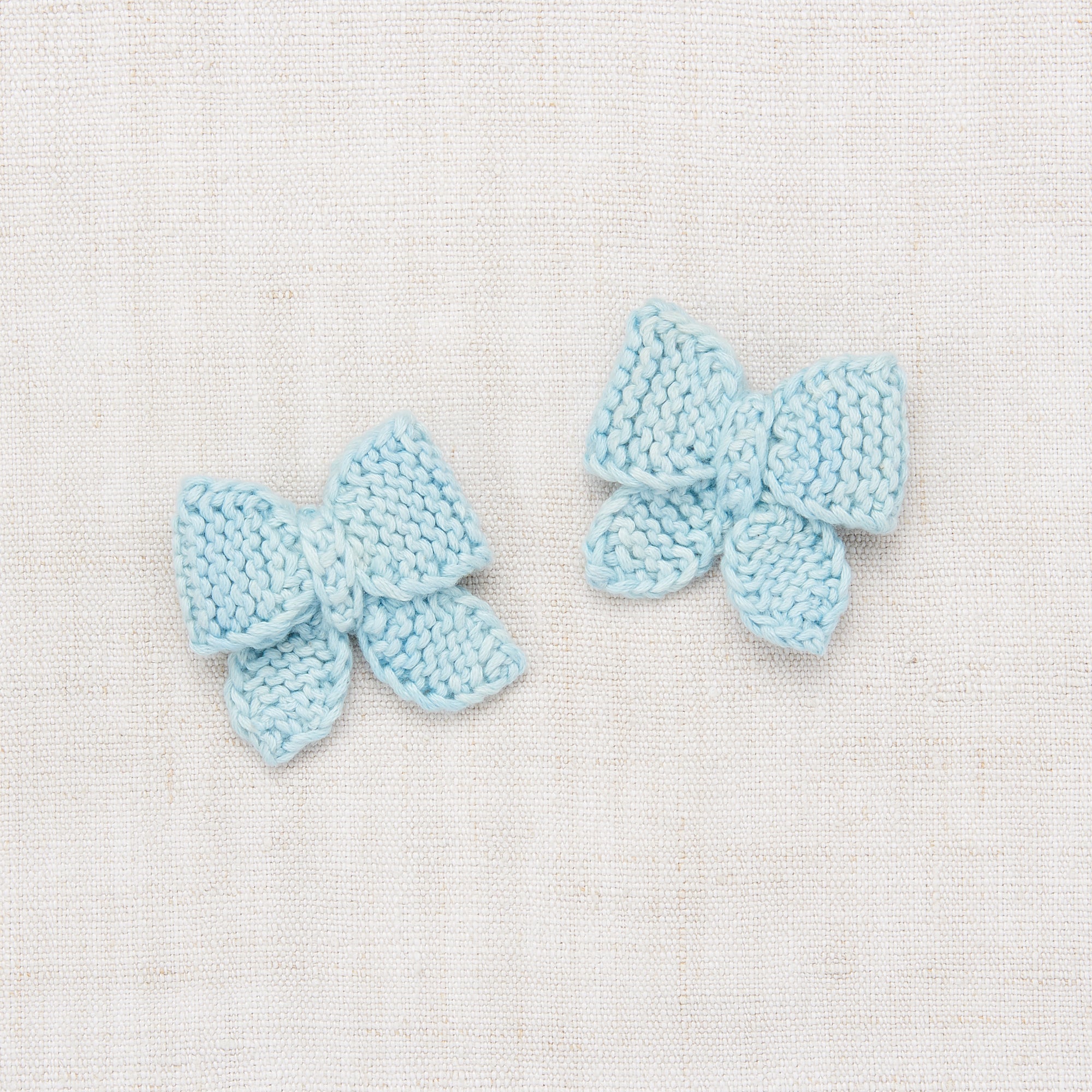 Baby Puff Bow Set - Tide Pool