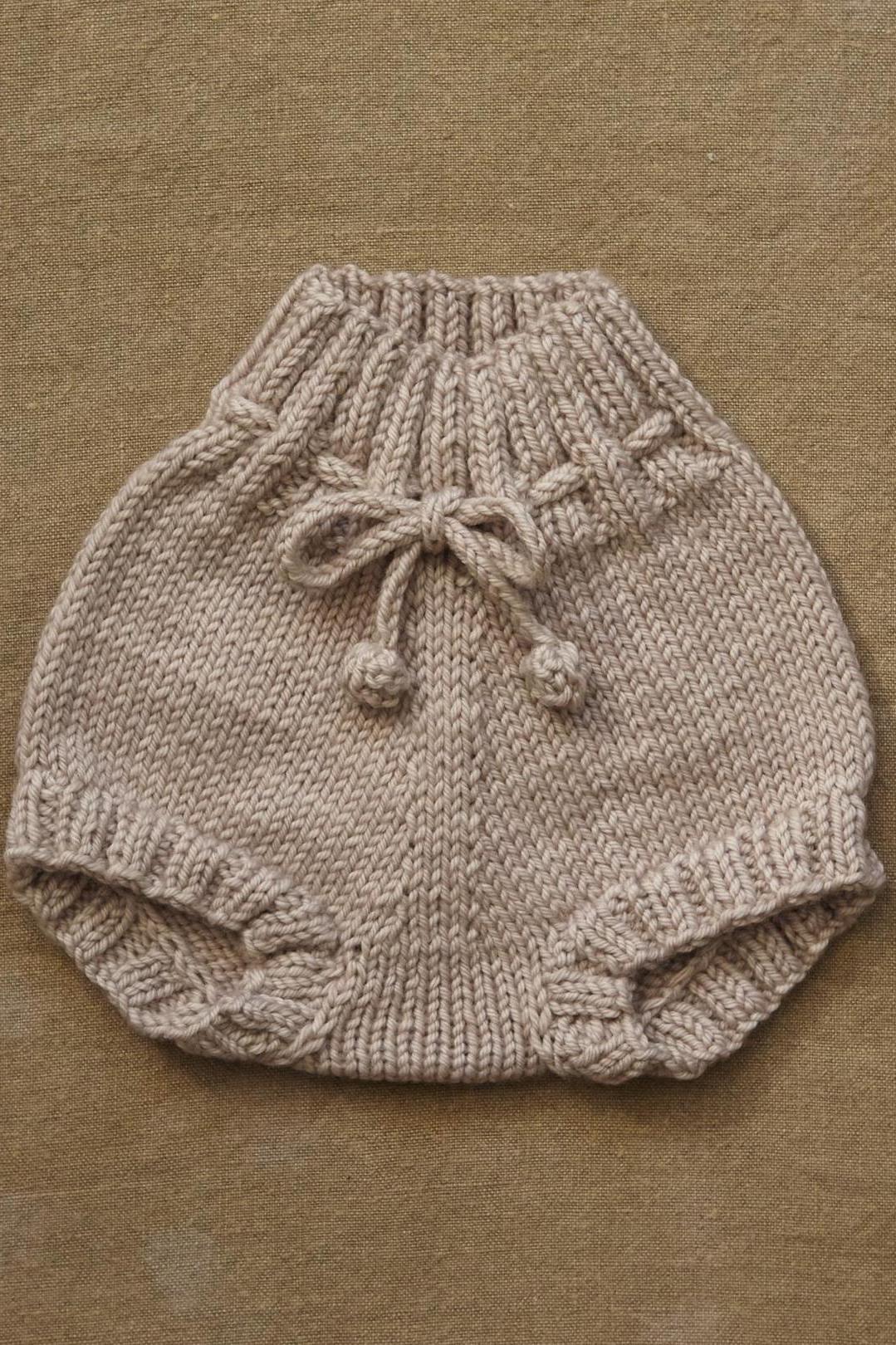 Knit Shorts Pattern | Baby Bloomers | Misha & Puff