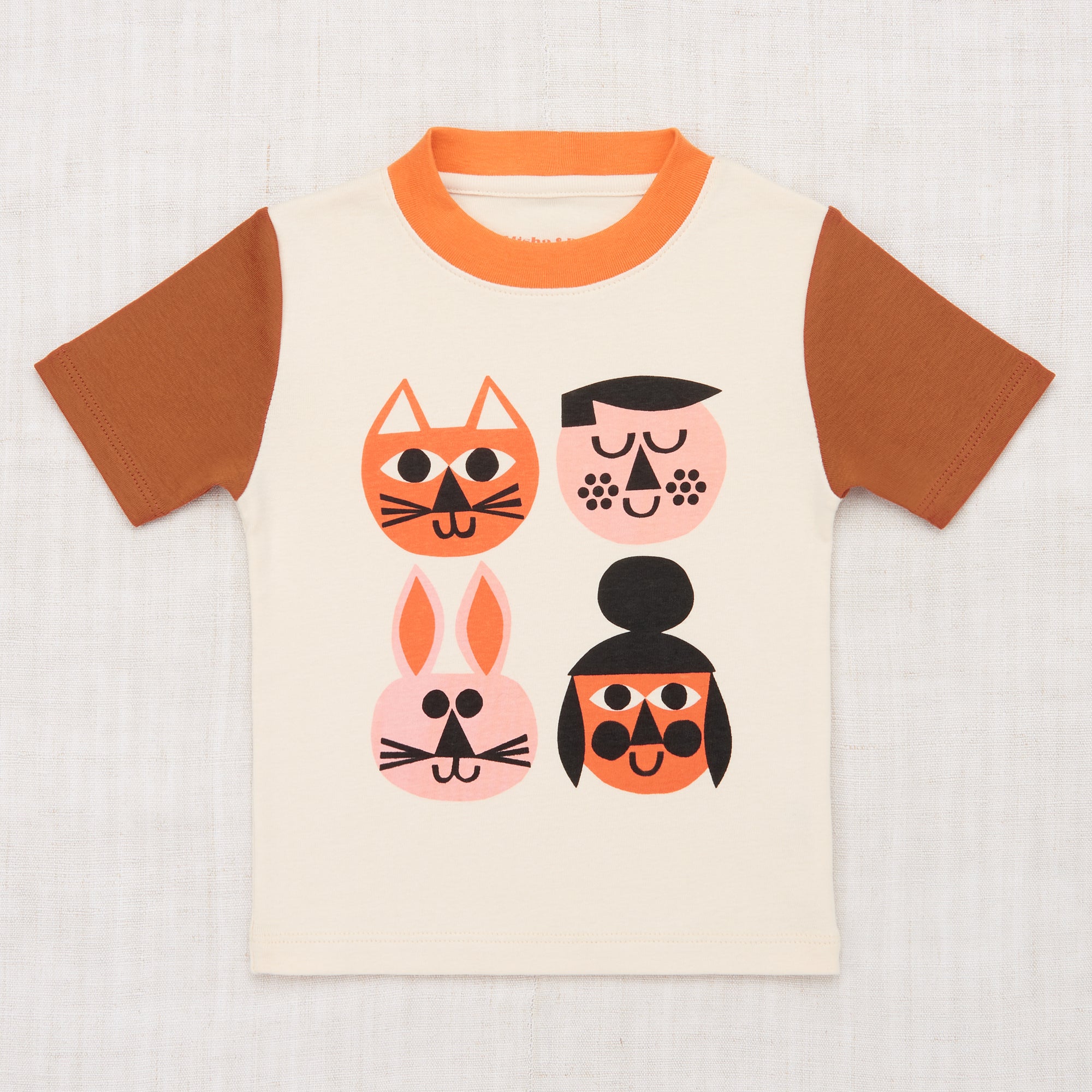 Misha&Puff Higton Pals Ringer Tee-