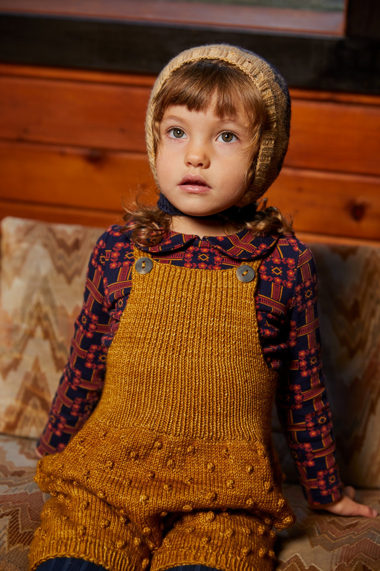 Misha & Puff Zig Zag Dress Ink 8Y | loughcrewweddings.com