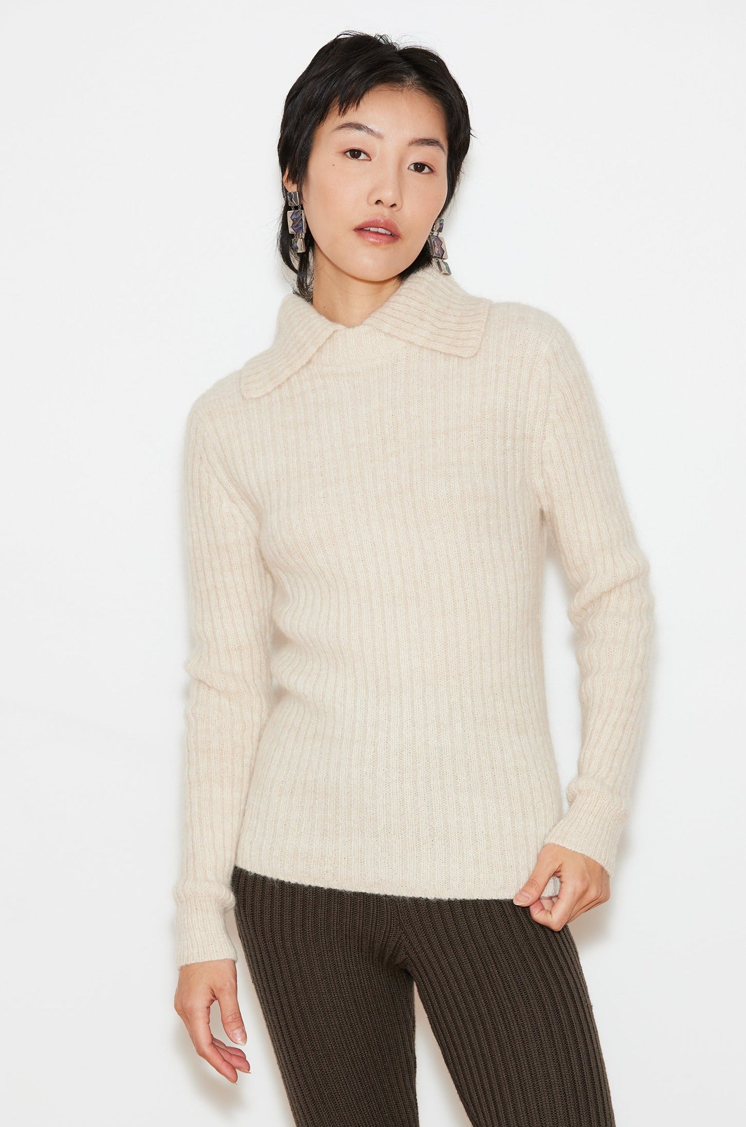 Ines Sweater Madder Root – Rhoan