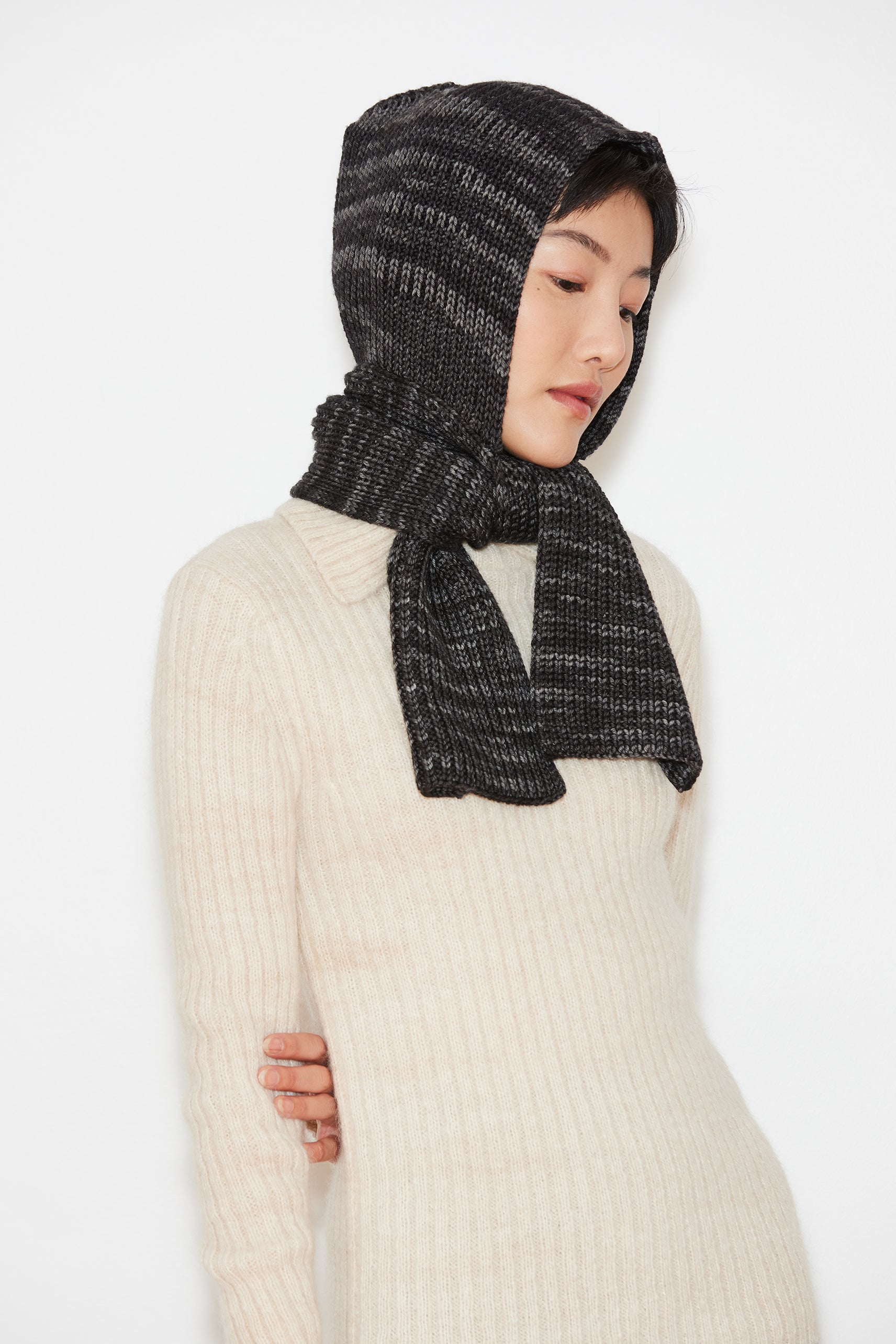 Adult Hooded Neckwarmer - Misha & Puff