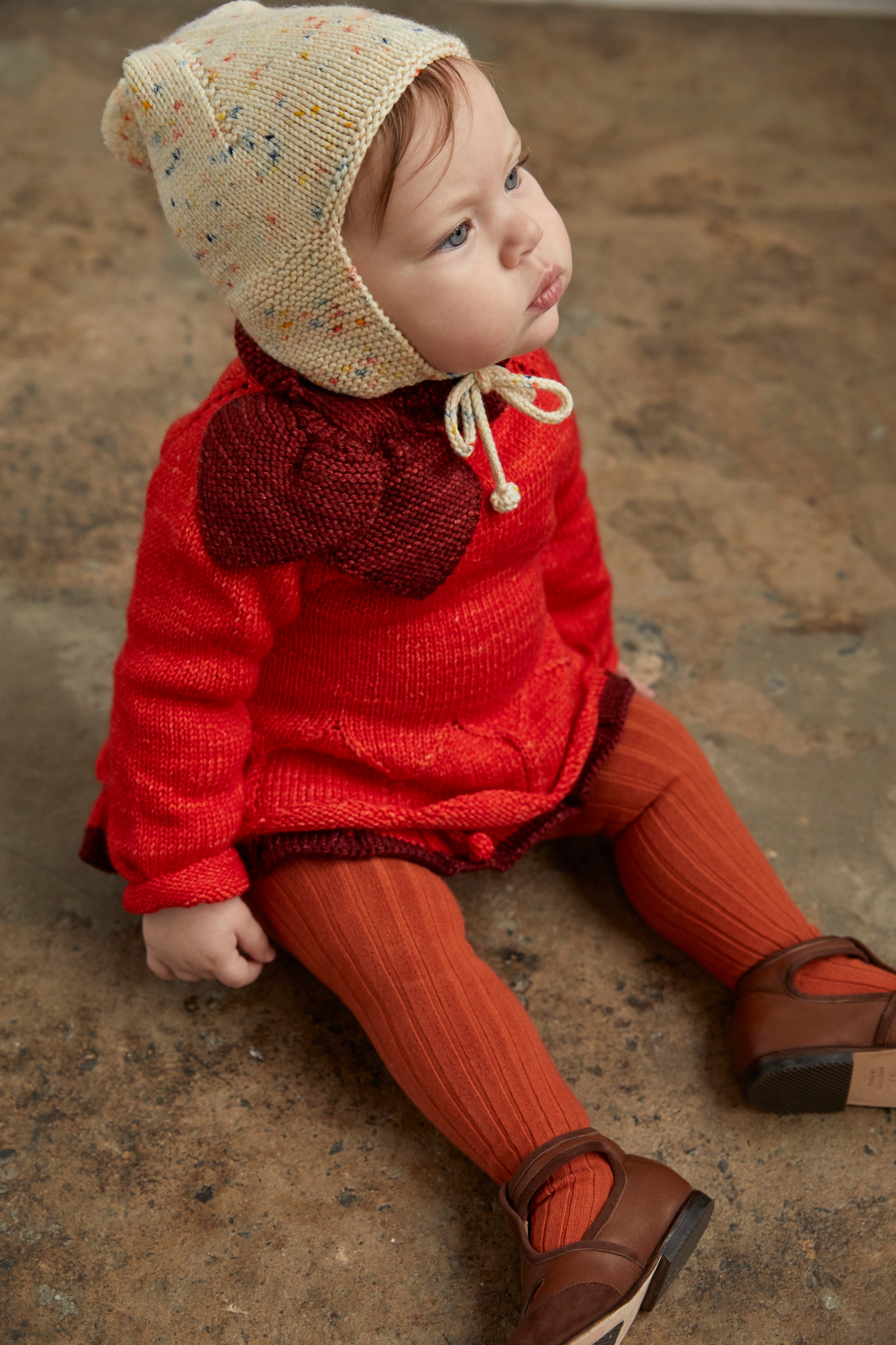 Pointy Peak Hat - Primary Color Confetti - Misha & Puff