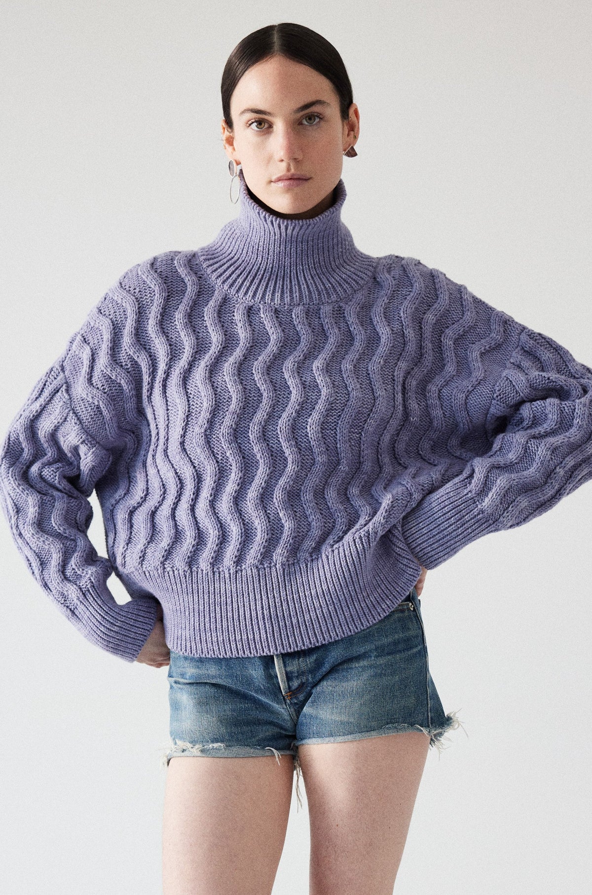 Adult Wake Ridge Sweater - Pewter