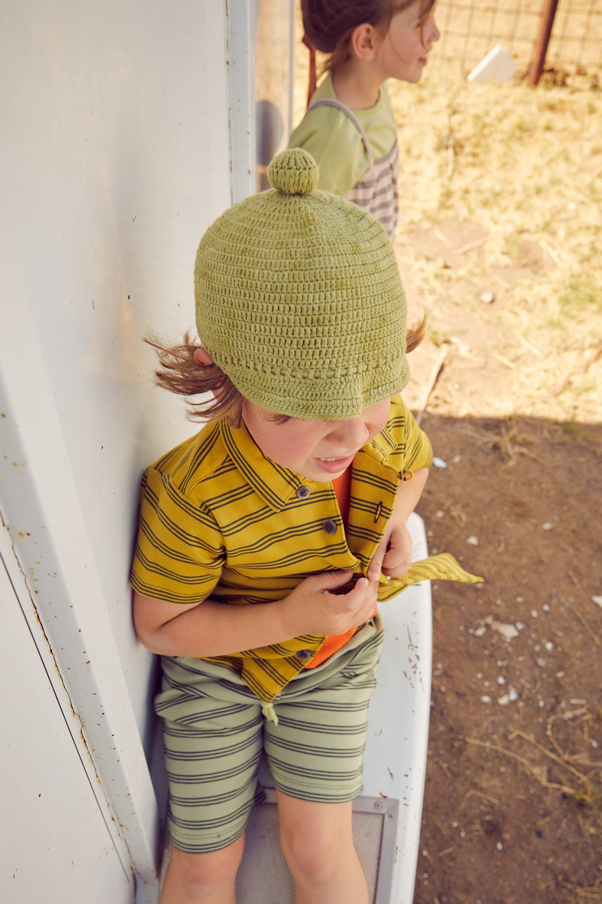 超特価SALE開催！ Misha 帽子 クロシェキャップ Cap Crochet Puff and