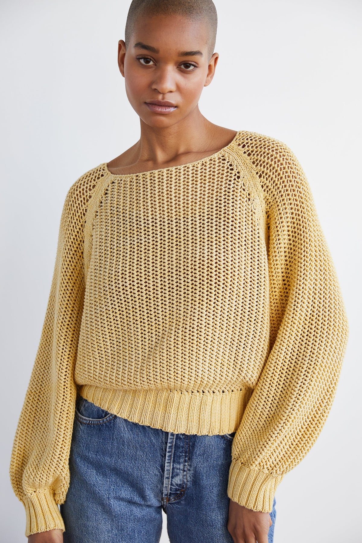 Adult Net Stitch Sweater
