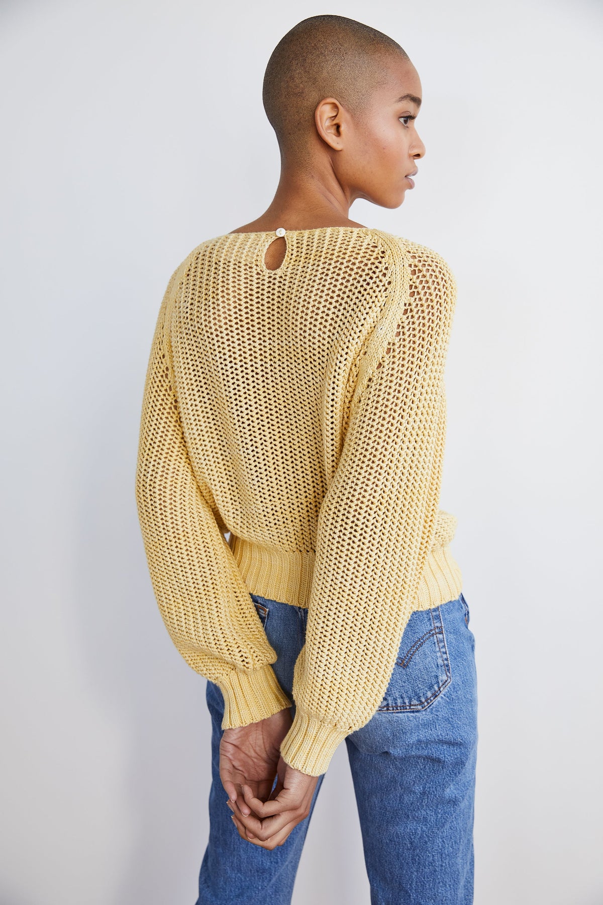 Adult Net Stitch Sweater
