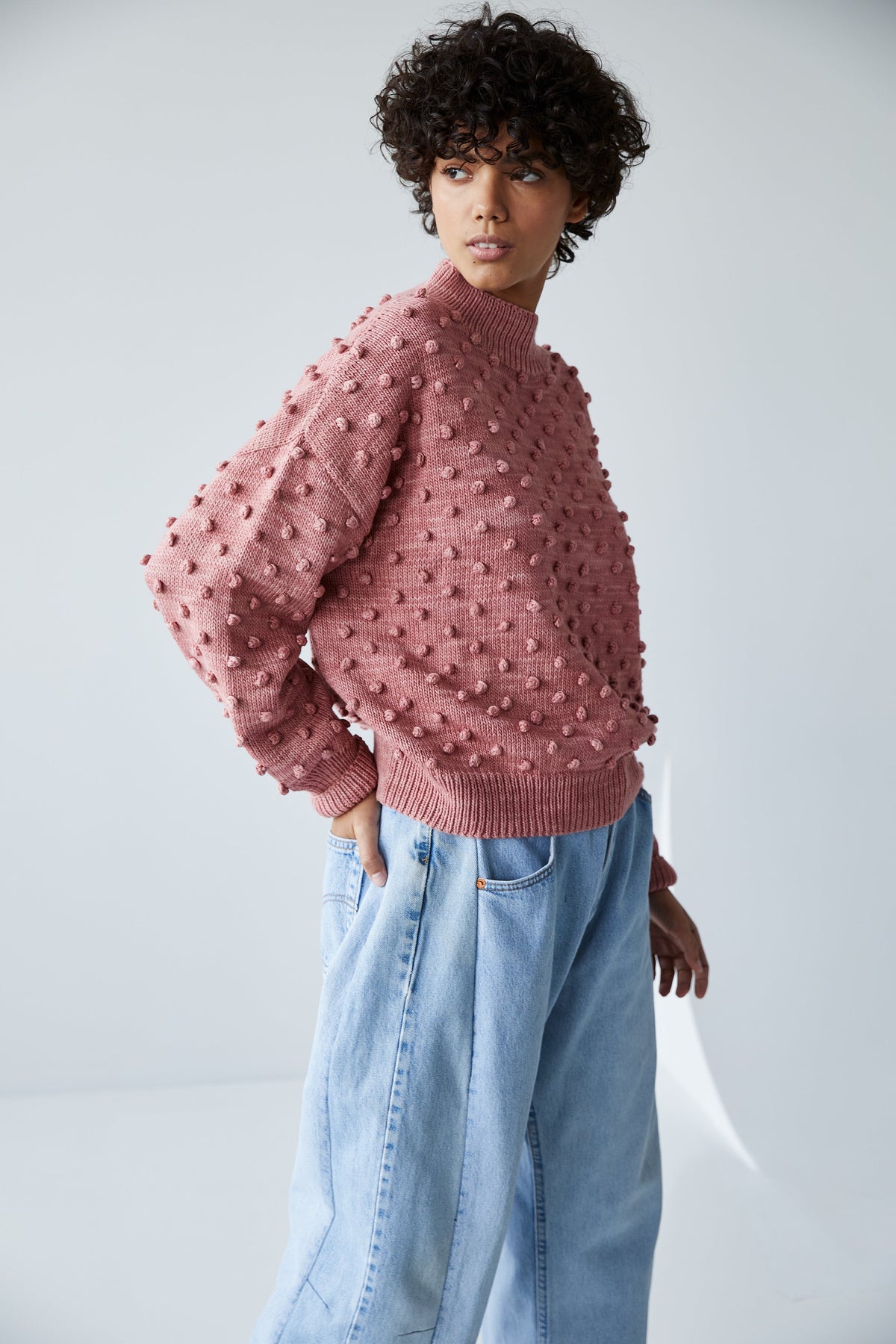 Adult Popcorn Sweater - Misha & Puff