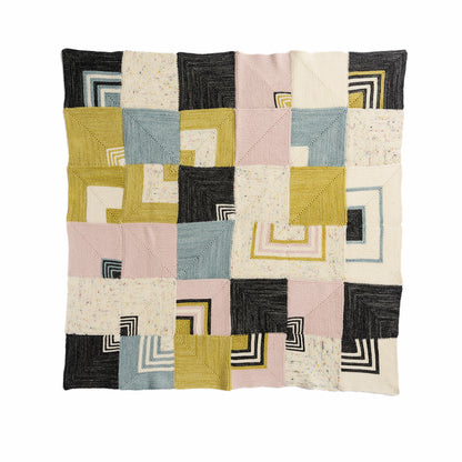 Digital Knitting Pattern - Patchwork Blanket
