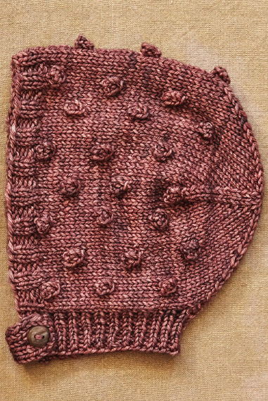 Digital Knitting Pattern - Popcorn Bonnet