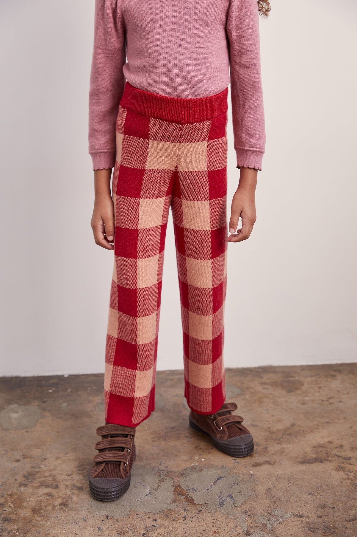 Plaid Slim Pant - Misha & Puff