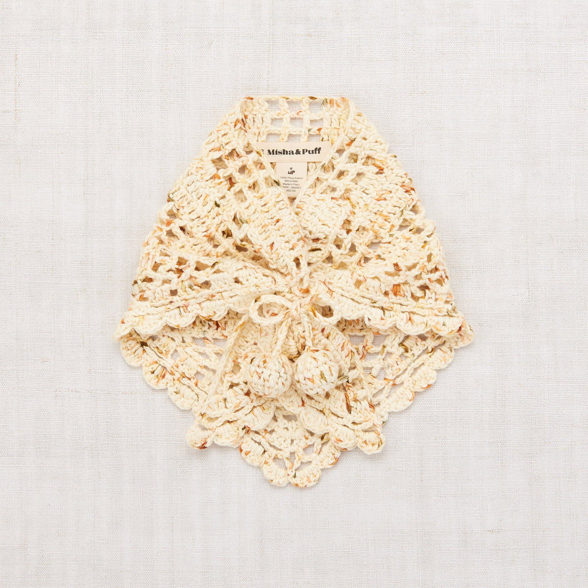 Crochet Kerchief - Beach Walk Confetti