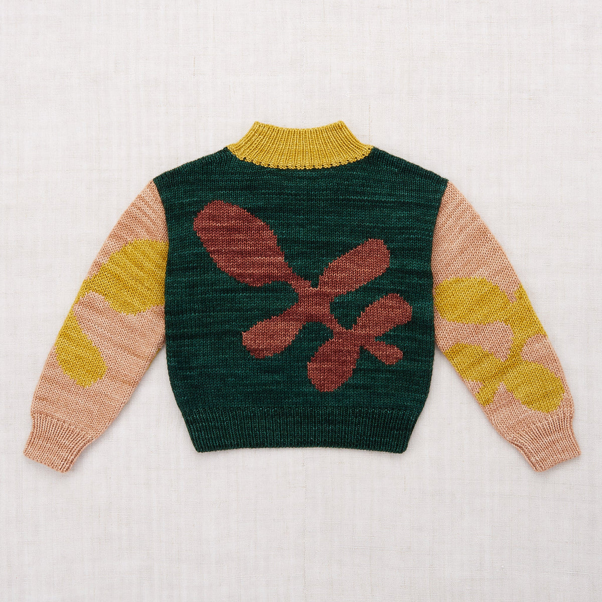 Allover Leaves Sweater