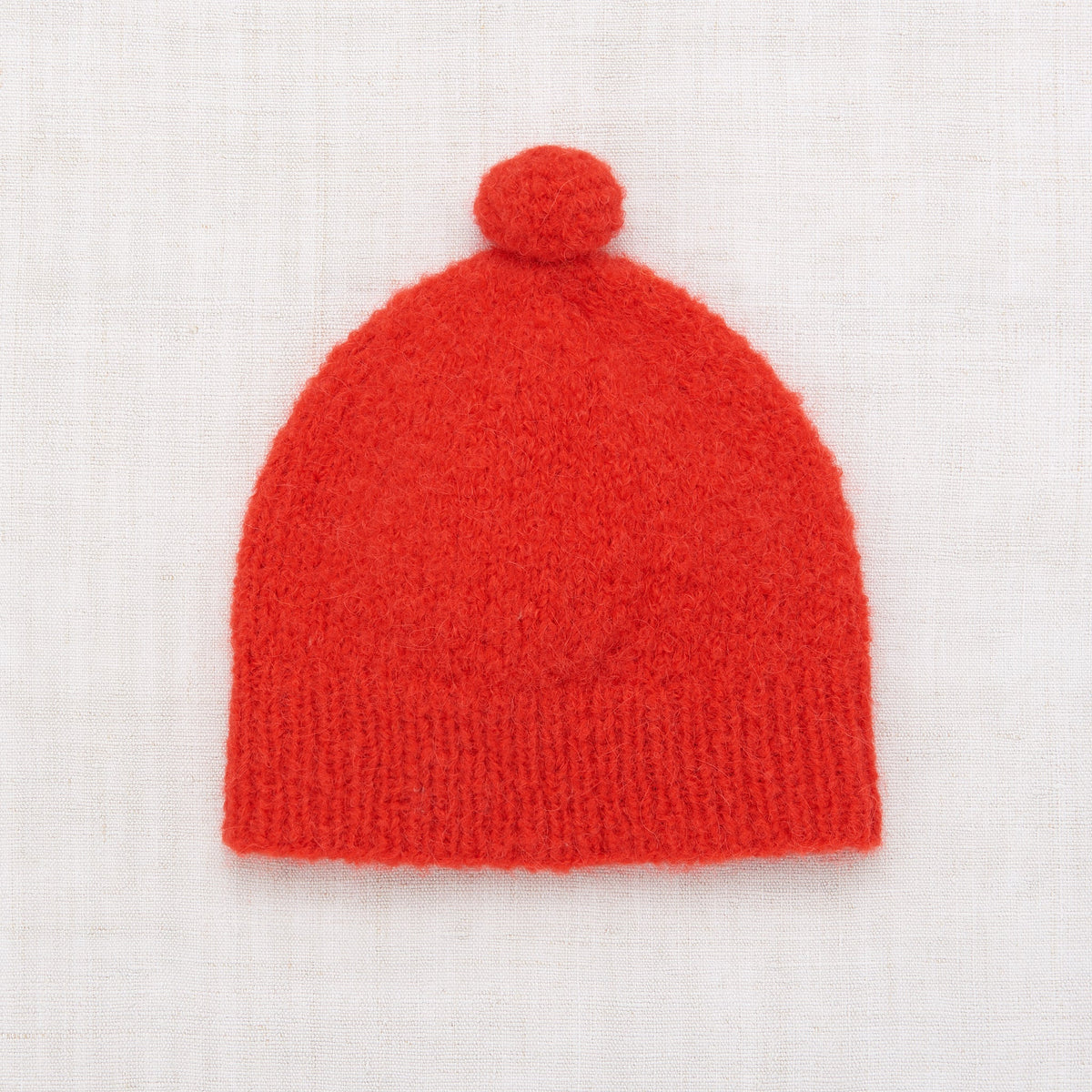 Boucle Big Pom Hat - Red Flame