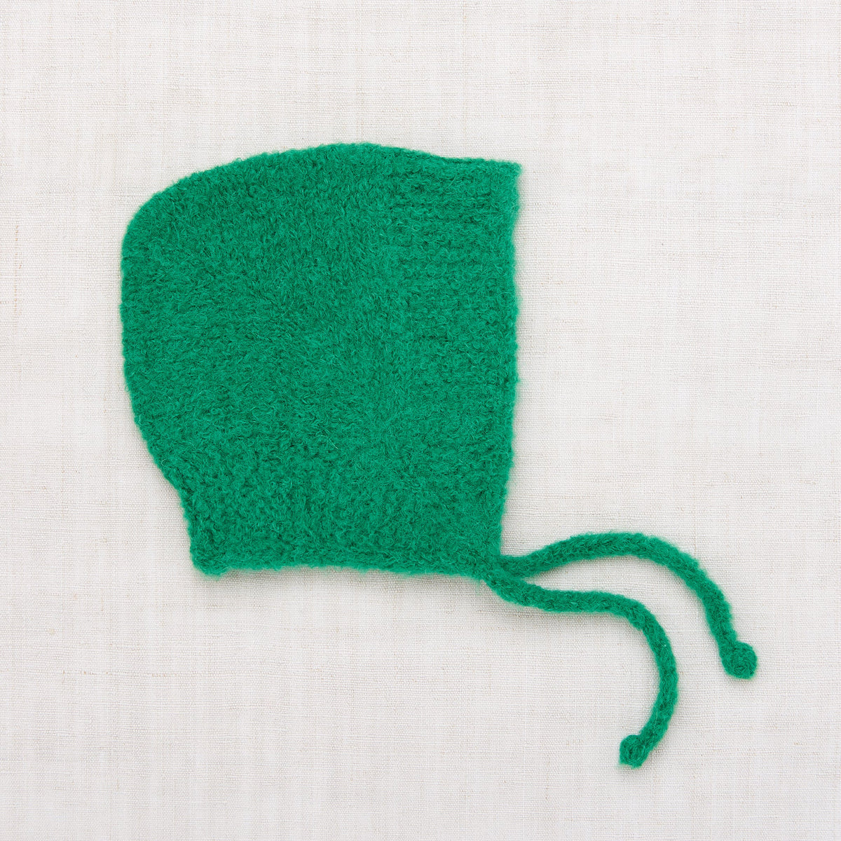 Boucle Garter Bonnet - Emerald