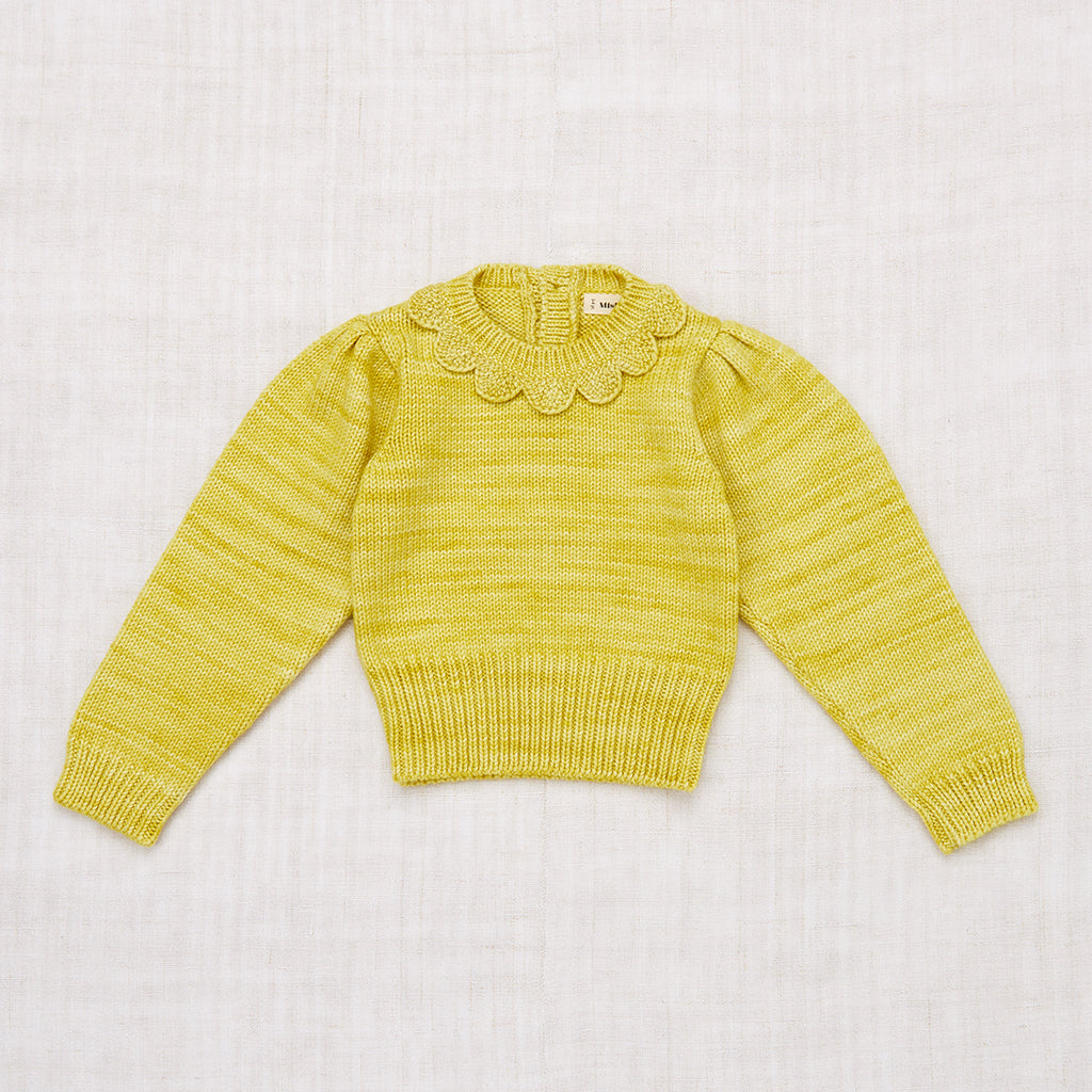 美品 Misha and Puff Peplum Pullover Blue - ニット