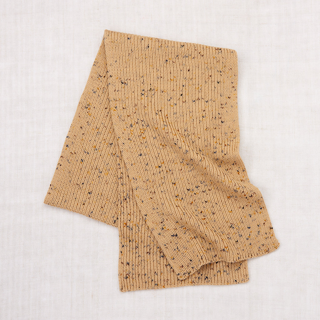 Adult Long Scarf / Camel Confetti - Misha & Puff