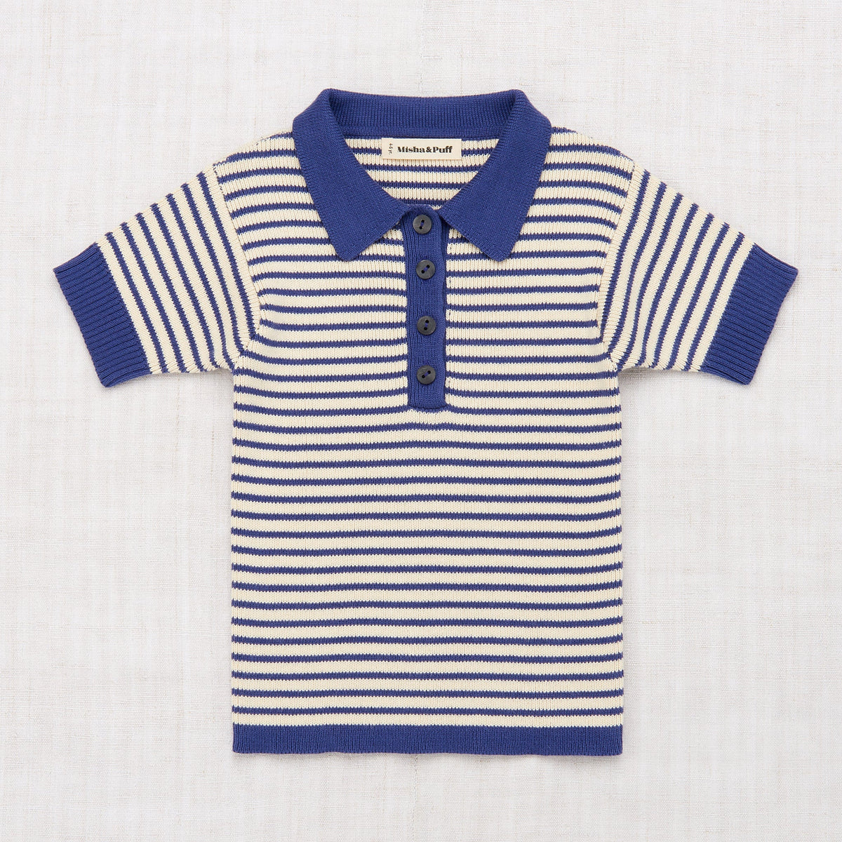 Mini Stripe Polo - Misha & Puff