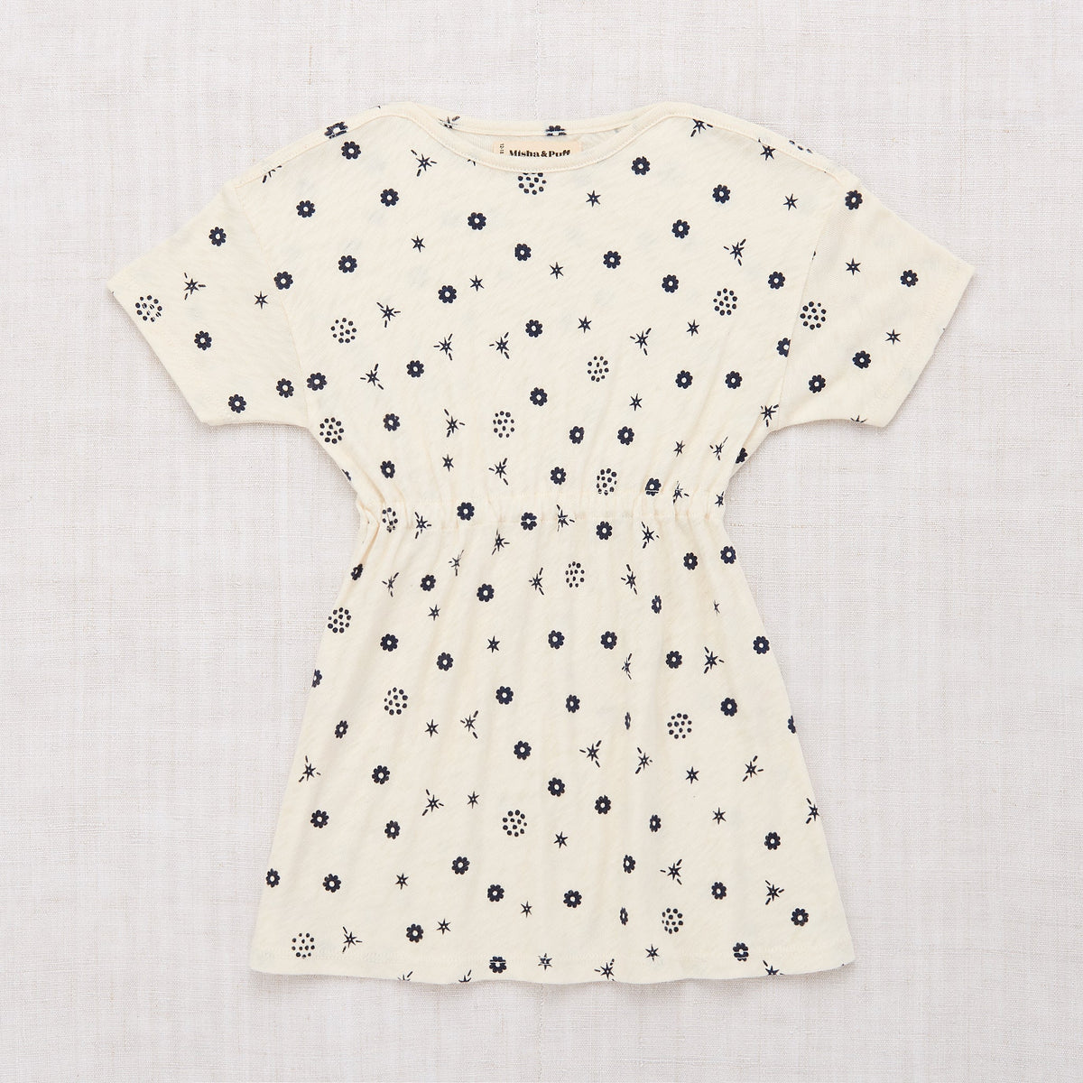 Short Sleeve Drop Shoulder Dress - Bandana Print - Misha & Puff