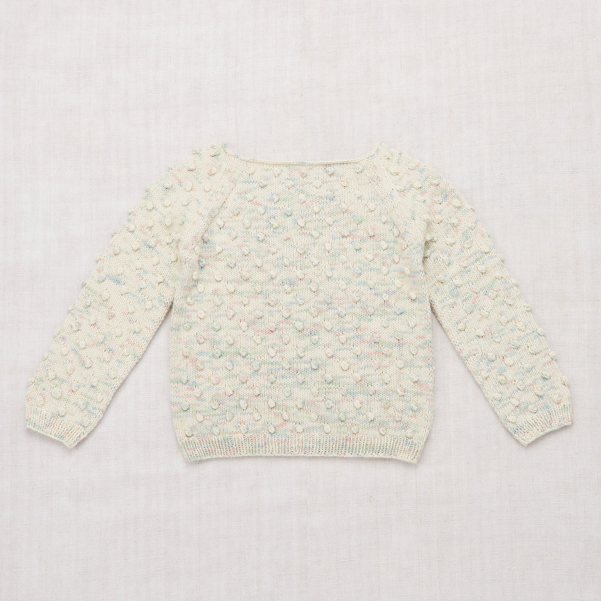 Summer Popcorn Sweater - Faded Space Dye